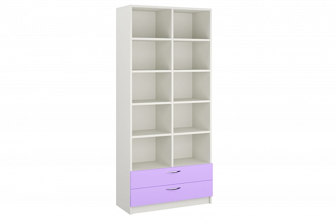  шкаф-2 книжный радуга