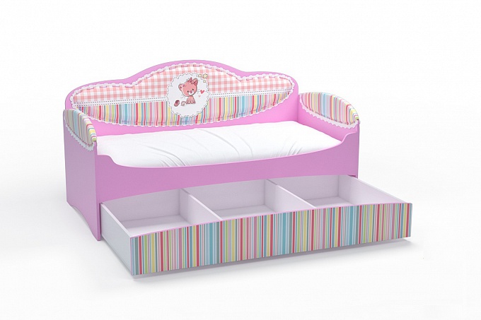 Диван-кровать  "MIA" Розовая
